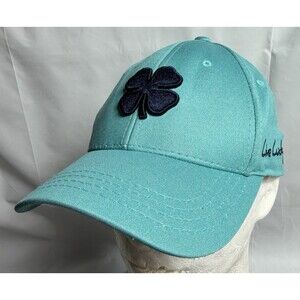 Black Clover Live Lucky Memory Fit Aqua Performance Fitted Cap Sz S/M